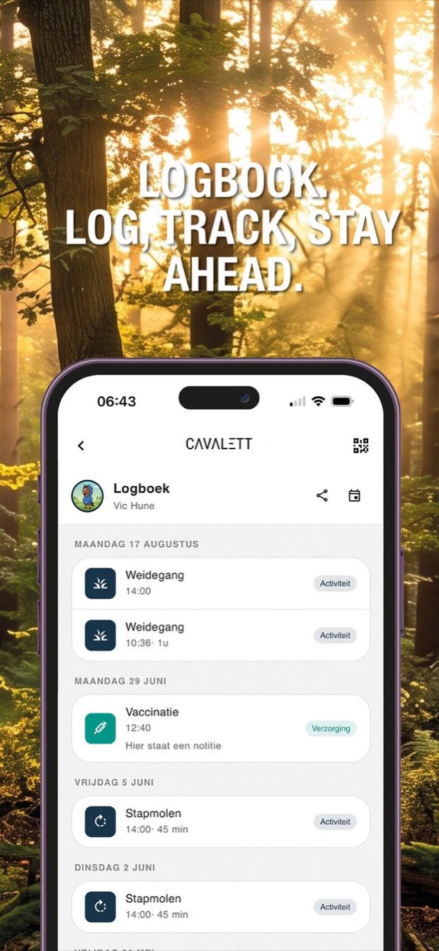 Schermafbeelding van de Cavalett-app 4/5